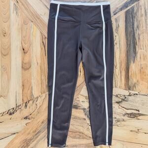 Athleta Ultra High Rise Elation 7/8 Tight Legging Brown and Cream Women's Medium